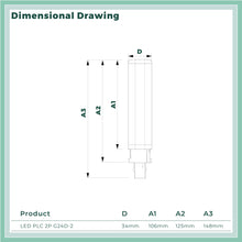 Load image into Gallery viewer, (new) PHILIPS LED PLC 6.9W 2P G24D-2 180D (830/840/865)