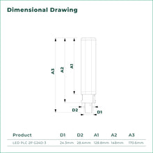 Load image into Gallery viewer, PHILIPS LED PLC 8.5W 2P G24D-3 180D (830/840/865)