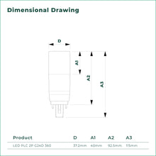 Load image into Gallery viewer, PHILIPS LED PLC 2P G24D 360D (830/840/865)